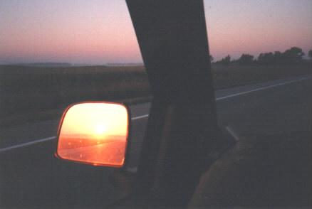 Sunrise on the Great Plains
